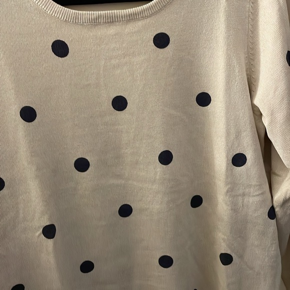 Polka Dot knit Sweater - Picture 4 of 7